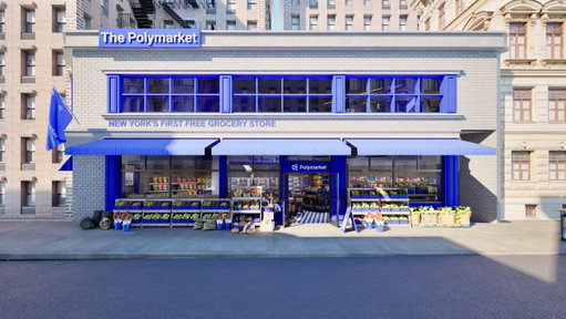 After months of planning, we're excited to announce 'The Polymarket' is coming to New York City.

New York's first free grocery store.

We signed the lease. And we donated $1 million to Food Bank For NYC — an organization that changes how our city responds to hunger. 🧵 