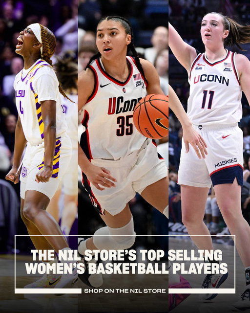 The Top Selling Women's Basketball Players on the NIL Store Last Week:  

1. Azzi Fudd
2. Flau'jae Johnson 
3. Allie Ziebell 
4. Sarah Strong
5. MiLaysia Fulwiley
6. KK Arnold
7. Raegan Beers
8. Jada Richard
9. Grace Knox 
10. Hannah Stuelke 