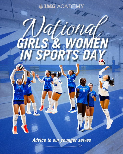 Happy National Girls &amp; Women in Sports Day 💙

Celebrating the student-athletes who compete with confidence, lead with purpose, and represent excellence every day. 