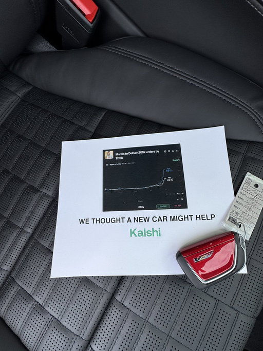 This is literally unreal. Thank you @Kalshi 😭

200K deliveries in no time 😈 
