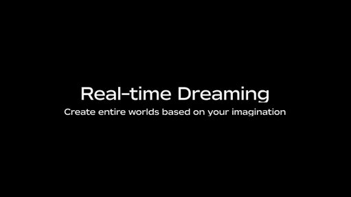 In our research lab, we are building “real-time dreaming” - the ability to generate fully playable video worlds prompted from any text or image.

Our real-time, action conditioned world model (currently running internally at 16fps at 832x480p) is trained on a combination of data, including proprietary Roblox 3D avatar/world interaction data.

World models are different from multiplayer engines in that they store state and memory in video latents. Roblox is multiplayer, and we are actively researching optimal ways to simultaneously store state for thousands of players, and keep them in sync with their environment.

Our world model leverages database technology which stores all user interactions on Roblox in a vector format that can be used to re-render video and interaction from any camera angle.

We see several immediate uses for our Roblox world model. We will use it side-by-side text, image and video prompts as a way to launch auto-generation of immersive worlds.

In Roblox Studio, a creator could walk around and use prompts to “paint” a world and then convert it into a 3D representation or direct to Roblox native as a way for many people to play simultaneously.

All of this comes alive as we explore the notion of a “Dream Theater” - where one user is dreaming, while others watch and prompt them. 2/4