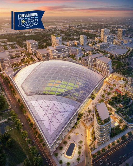 A first look at the Forever Home of the Tampa Bay Rays 👀

➡️: https://t.co/RoBuHm2LPk 