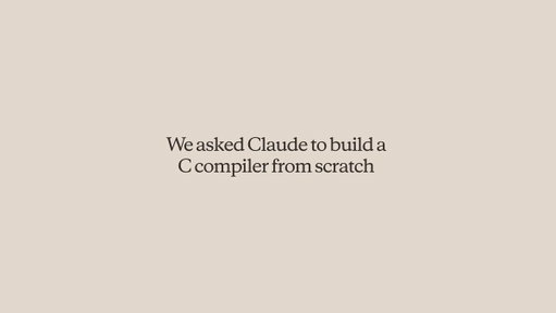New Engineering blog: We tasked Opus 4.6 using agent teams to build a C compiler. Then we (mostly) walked away. Two weeks later, it worked on the Linux kernel. 

Here's what it taught us about the future of autonomous software development. 

Read more: https://www.anthropic.com/engineering/building-c-compiler 