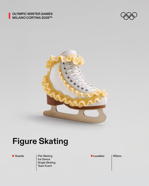 Today marks the start of the Figure Skating program at Milano Cortina 2026. ❄️⛸️

From the graceful movements on the ice, to the passion and artistry of Italian culture. Experience the magic of this stunning winter sport in the heart of Italy. 🇮🇹

Hurry, the last tickets are going fast! Get yours before they’re gone! 🎟️

#Olympics #WinterOlympics #MilanoCortina2026