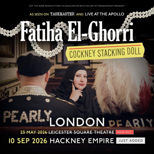 💥💥 NEW TOUR DATE ADDED 💥💥

Tickets on sale NOW!

Honestly, I can’t believe I’m doing the Hackney Empire, my home town, the theatre I used to go to as a child 🥹

What an honour, what a milestone 🤯 🥹

Get your tickets from my website - link in bio ❤️ 