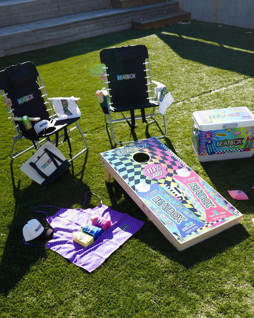 🏈🔥 BIG GAME PACKAGE 🔥🏈
Time to upgrade your tailgate like a true MVP.

One lucky winner is taking home the Ultimate BeatBox Tailgate Kit:

✨ BeatBox Cornhole Set (for your most competitive friend)
✨ 2 BeatBox Chairs (for halftime lounging)
✨ Rally Towel (for dramatic celebrations)
✨ BeatBox Cooler (ice cold = always the move)
✨ BeatBox Apron (grill master era activated)

Here’s how to enter:
1️⃣ Like this post + follow us
2️⃣ Repost this
3️⃣ Tag 3 friends below
4️⃣ Join our Ambassador Program (link in bio!)

May your throws be accurate and your snacks be plentiful 🏆🍗