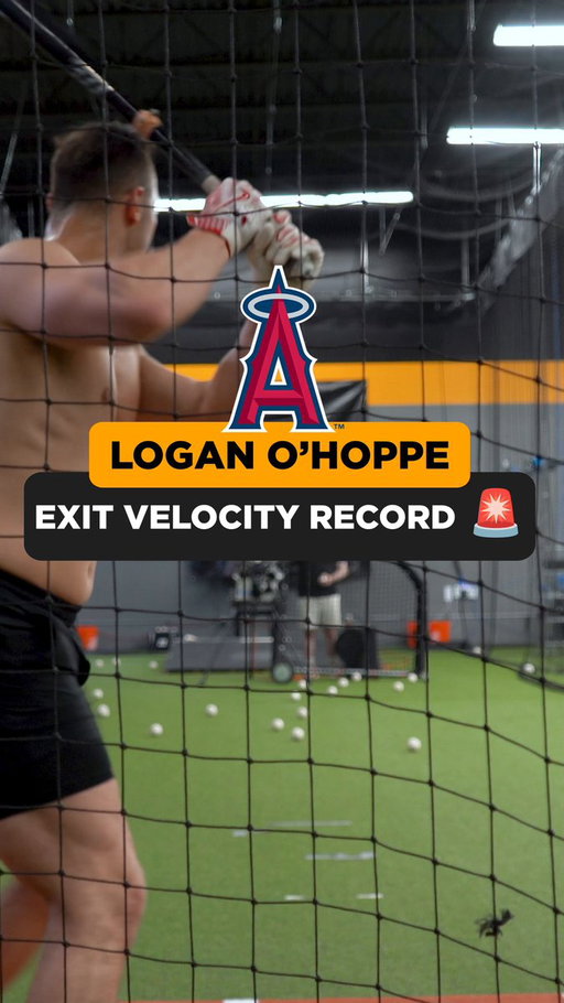 LOGAN O’HOPPE WITH 112.2 MPH EV 🚨

The @Angels catcher claims the top spot on the FL MoCap leaderboard 💥 