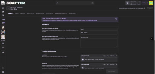 NEW FEATURE ALERT: Launching on Scatter is now easier than ever with our new Scatter Uploader.

No more messing around with IPFS, upload your media and metadata straight to scatter

Read more here: https://t.co/Bd5Fp2jBmf

Here's a video showing it in action 