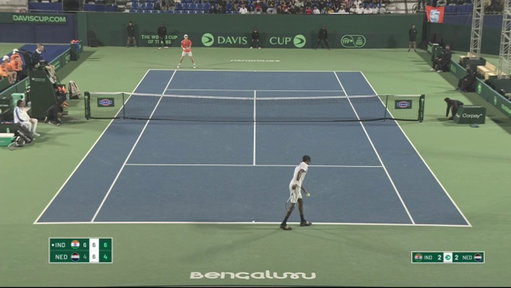 Scenes from an historic win for India on home soil as they beat Netherlands 3-2 in an epic encounter 🇮🇳🫡

Dhakshineswar Suresh beats Guy Ouden 6-4, 7-6 (4) to help his nation progress to Qualifiers 2nd Round 👏

#DavisCup 