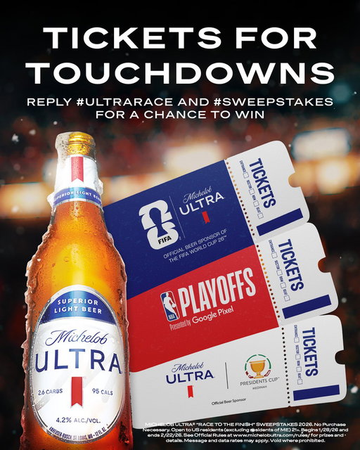 Big Game moments = BIG prizes​

Enter now for your chance to win tickets to the biggest sporting events of 2026. 