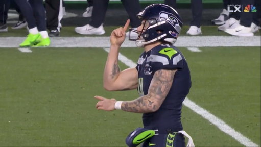 SPECIAL. TEAMS. UNIT. 😮‍💨

Michael Dickson, @TexasFootball 

@Seahawks | #SuperBowl | #ItJustMeansMore 