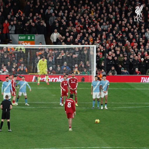 Dom's fourth direct free-kick of the season 🚀 