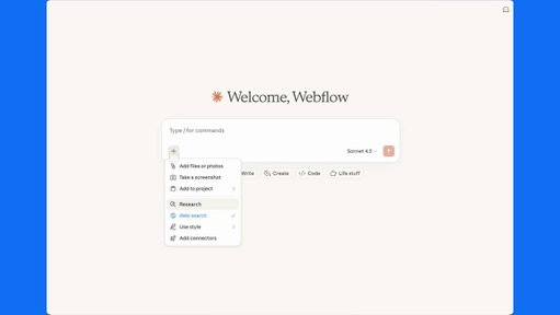 We partnered with Anthropic so you can use the Webflow connector directly in @claudeai 🙌🏽

Instead of stopping at ideas or recommendations, Claude can now take real action in Webflow.

Here are some of the things you can do with Claude + Webflow:

- Bulk update CMS content across collections
- Run SEO, content, and usability audits (and apply the fixes)
- Clean up design systems with consistent variables, classes, and naming

👉 Learn more: https://t.co/IVDiG9nP21