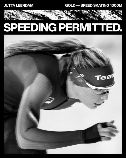 When you’re this fast, you don't ask for permission. Jutta Leerdam breaks the Olympic record in the Speed Skating 1000m and wins her first Gold. 

#MilanoCortina2026 #Olympics 