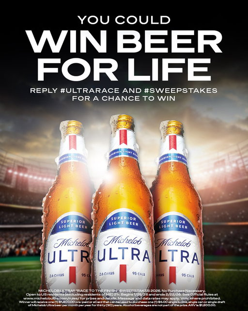 Enter now for your chance to win a lifetime of beer. 