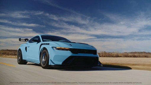 Forged in Michigan. Fine-tuned in Toronto.
This is the making of the Ford Mustang® GTD. 