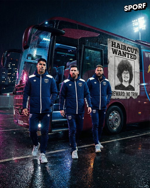 𝐉𝐔𝐒𝐓 𝐈𝐍: West Ham's front 3 tonight...🧐🤣 