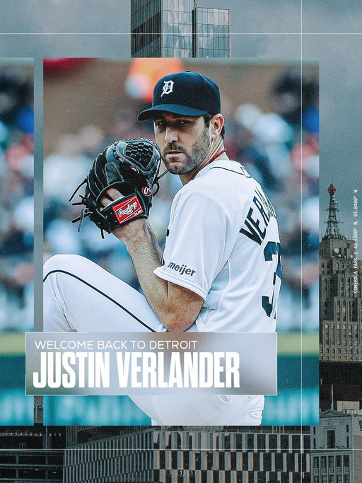 The Tigers have signed three-time American League Cy Young and nine-time All-Star RHP Justin Verlander to a one-year contract for the 2026 season.

Welcome home, JV! 
