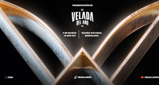 Este 9 de marzo a las 19:00 presentación de La Velada del Año VI. 

Lo podréis seguir en directo desde mi canal de Twitch, YouTube y TikTok. 

😎 