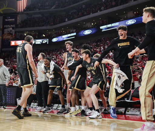 FINISH. ✅

Top-10 B1G road win! How are we feelin’, Boiler Nation? 😅 
