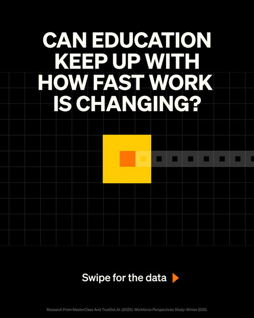 Is education keeping up with how fast work is changing? (1/5) 