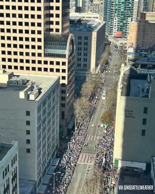 You vs. the SB parade they tell you not to worry about 😂 