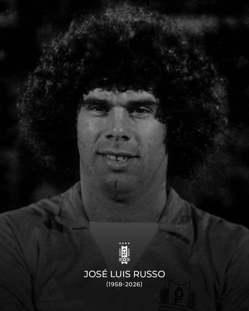 Lamentamos con profunda tristeza el fallecimiento de José Luis Russo, exjugador de la Selección Uruguaya.

Nuestras condolencias a sus familiares, amigos y allegados.   

QEPD 