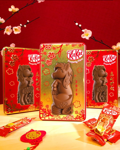 Different unique designs, different types of prosperity. Get yours and see which will bring you luck this CNY! 🐴✨

🍫 Available now in Malaysia and Singapore!

#HaveABreak #HaveABreakHaveAKitKat 