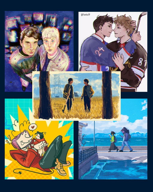 one of them was tumblr’s top ship of the year. any guesses? 