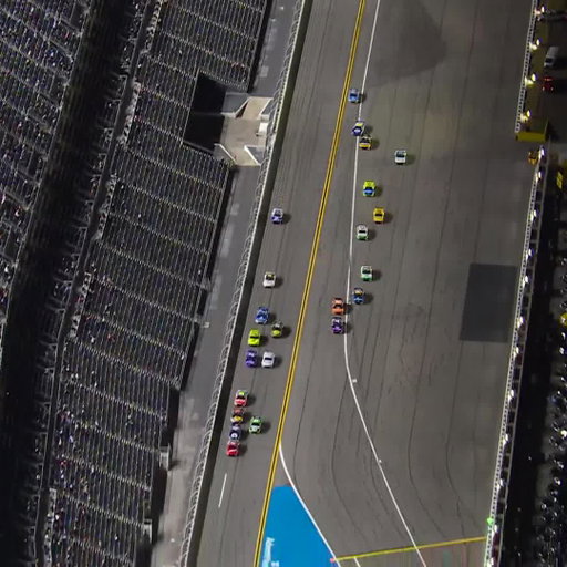 There's trouble getting on to pit road! 

Mears and Gragson are involved. 