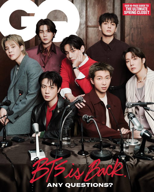 BTS IS BACK… and ready to take over 2026.

Nearly four years since @BTS_twt went on hiatus for mandatory military service in South Korea, the biggest band in the world is returning with a fifth studio album, a massive global tour, and a definitive answer to whether they’re stronger alone or together https://gq.visitlink.me/zwEG4K