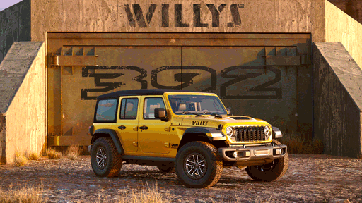 Twelve 4 Twelve Drop 4: Wrangler Willys 392. For those who’d rather give orders than take them. ​

Preproduction models shown throughout. Actual production model may vary. Features and products shown are for illustrative purposes only. Goldilocks exterior color is late availability.