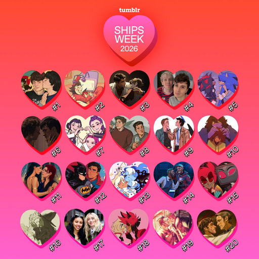 🏆ok, fun’s over: tumblr’s Top 10 ships of the year are here.🏆

the results are in and #1 is BYLER! ya'll rly did that. cue the “byler is canon” confetti cannon. hotpot on us.💙💛 also sonadow, krusie, phan, hollanov? that's some good ship.

open the pitt, let's hear ur takes! 