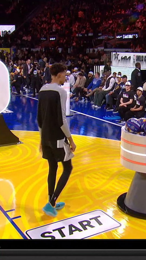 Flashback to last year's Skills Challenge 🤣😅

still fastest time 🤷

@Ledger | #NBAAllStar 