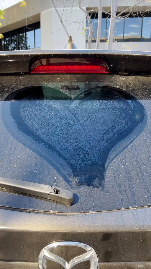 It's clear you love your car!
Keep those wind clean &amp; cleaner with Perfect Clarity (Glass Cleaner)! ✨ 😍 
Happy Valentine's Day!!

#meguiars #carlove #valentinesday #glasscleaner 