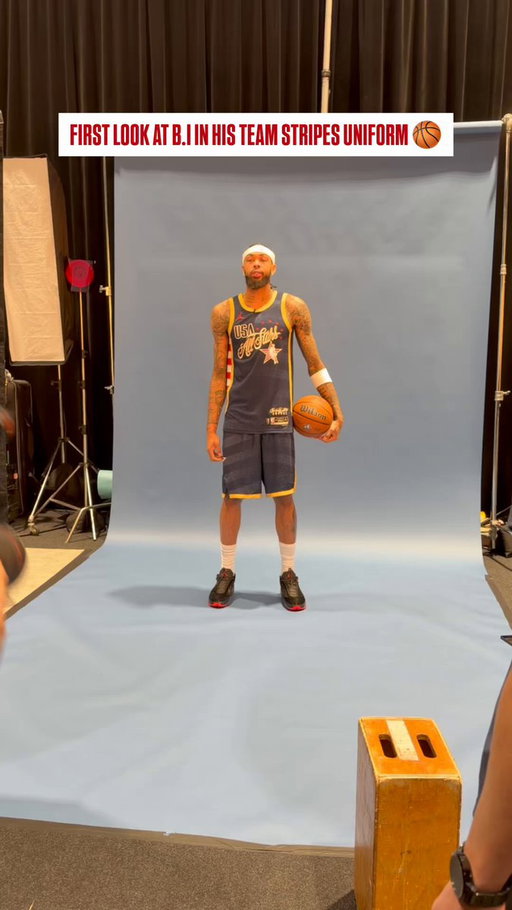 First look at B.I in his Team Stripes Uniform 🤩 