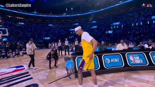 Jaxson Hayes single-handedly canceled the dunk contest for the rest of history.
 