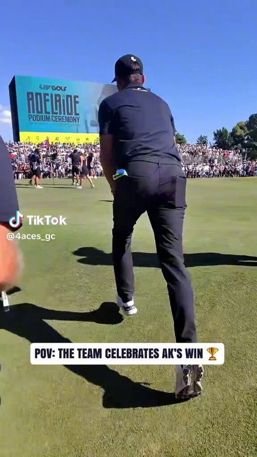 DJ saying “we made sure it was water” at the end here was really kind. Love it 

via @4AcesGC_ 