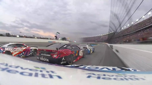 POV from the 43 of the final lap of the Daytona 500. 💔 