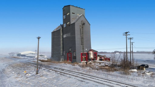 What’s stopping us from buying this decommissioned grain elevator in Sabin, MN for $325,000 and never speaking to anyone ever again? 