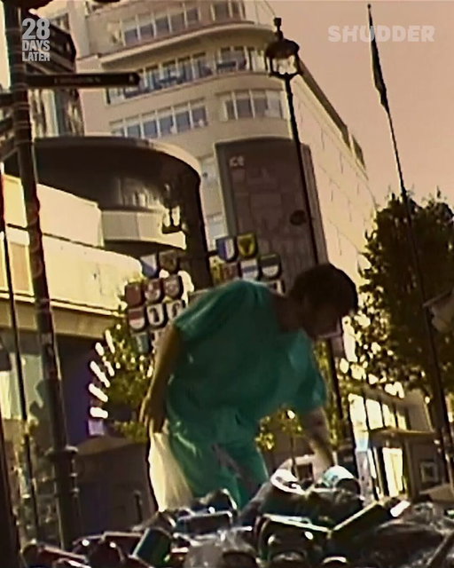 28 DAYS LATER made the bold choice to use early digital video cameras to capture a raw, grittier apocalypse.
Streaming now on Shudder. 