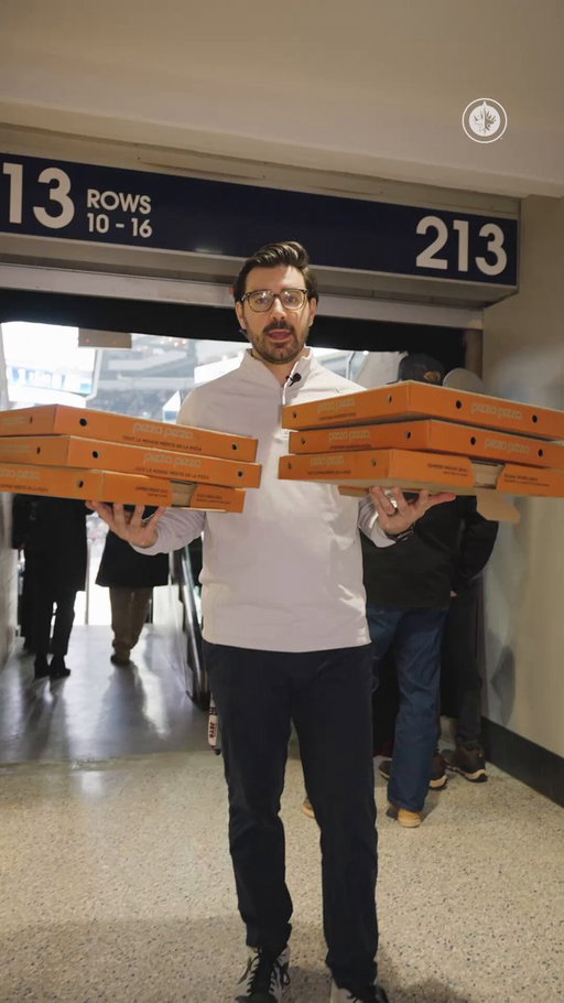 Ever wondered what happens to all the food after a Jets game? 🤔 😋 