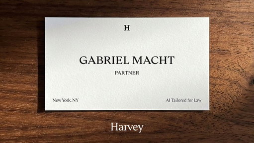 Today we announced a brand partnership with Gabriel Macht.

His portrayal of an elite attorney inspired a generation to pursue law.

There’s no better partner to support Harvey’s brand growth and the launch of our official Instagram, @ askharvey. 