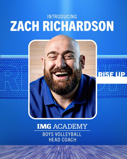 Welcome to IMG Academy, Coach Richardson! 🏐

Zach Richardson joins as the first-ever Boys Volleyball Head Coach, bringing more than 15 years of experience across club, high school, and national competition. 