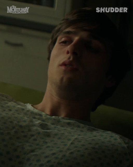 mpreg Jacob Elordi. You need to watch THE MORTUARY COLLECTION on Shudder. 