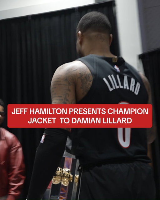 Lookin’ good, @Dame_Lillard‼️ 
