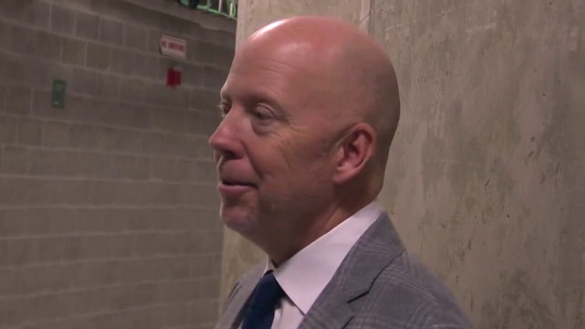 I can’t stop watching it. The guy raised his voice. You don’t do that to Mick. It’s on camera, dude. Don’t raise your voice 