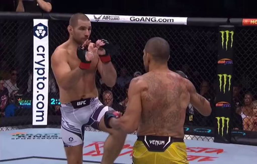Sean Strickland got hit so hard by a foreigner that he forgot Puerto Ricans are US citizens. Not to mention that this misogynistic cry baby would get tossed like salad if he ever stepped foot on a football field in the NFL. Worry about not getting knocked out in your next fight. 