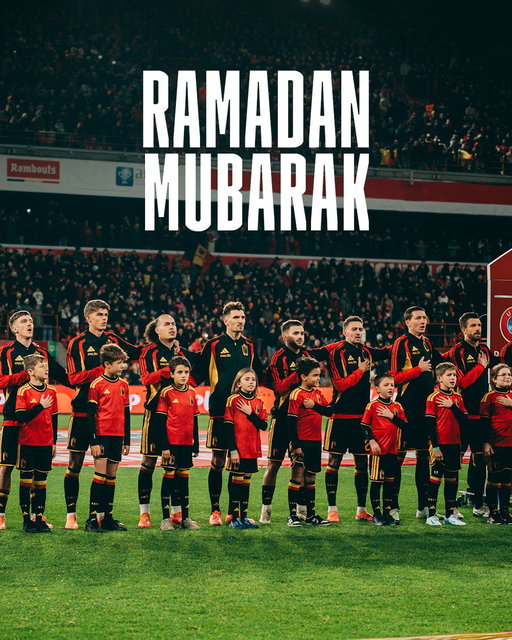 Ramadan Mubarak from everyone at the Red Devils to all who are participating! 🙏 