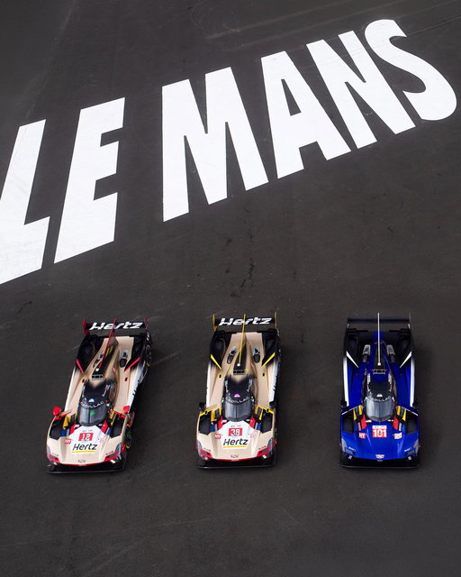 Hypercar x3. Cadillac Racing is set to take on this year's 24 Hours of Le Mans with three V-Series.R entries. 